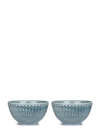 Daisy Small Bowl 2-Pack Home Tableware Bowls Breakfast Bowls Blå PotteryJo