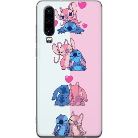 Kompatibelt Mobildeksel til Huawei Huawei P30 Lilo & Stitch