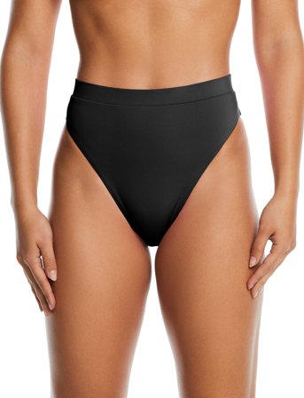 NIKE SWIM Nike Essential High Waist Bottom - Black - XL