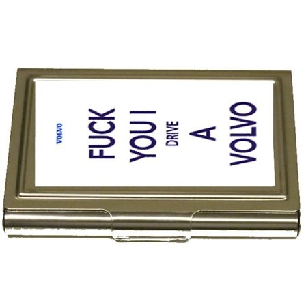 Kortholder - F you i drive a Volvo