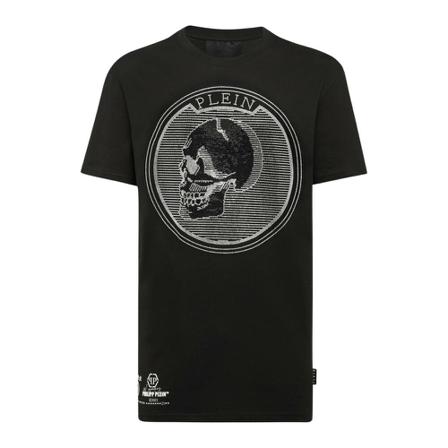 Philipp Plein Short Sleeve Shirts Sort, Herre Skjorter