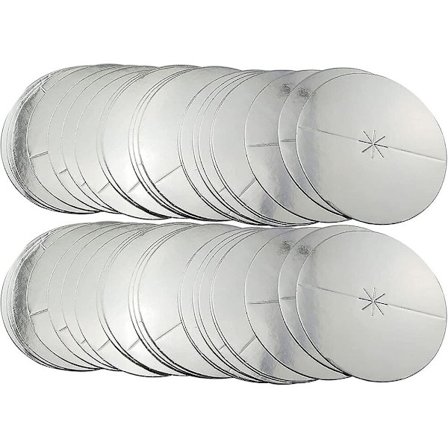 100 st ljusdroppskydd minnesljus bivax C