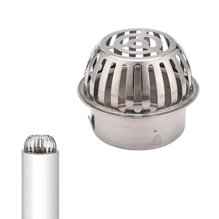 Ny Opgraderet 304 Rustfrit Stål Tagrender Bladfang - Rustfri, Slidstærk - Nem Installation Til Nedløbsrørsbeskyttelse (FMY)