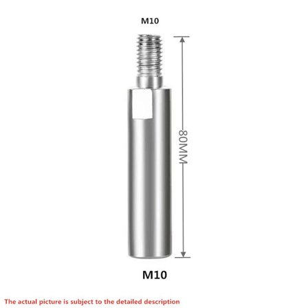 Gevindadapter forlængerstang vinkelsliber bit forlængeraksel