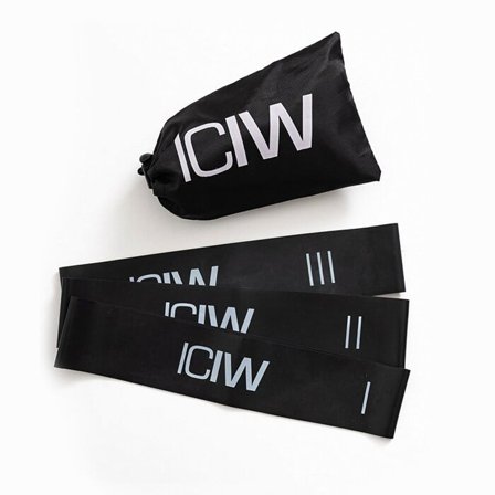 ICANIWILL ICIW Minibands 3-pakk Svart