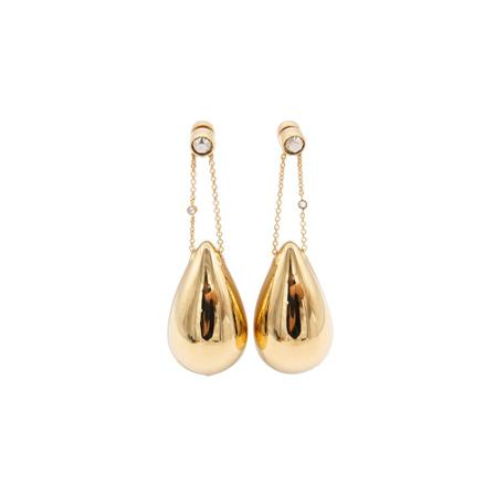 Lanvin, Earrings Geel, Dames, Maat:ONE Size
