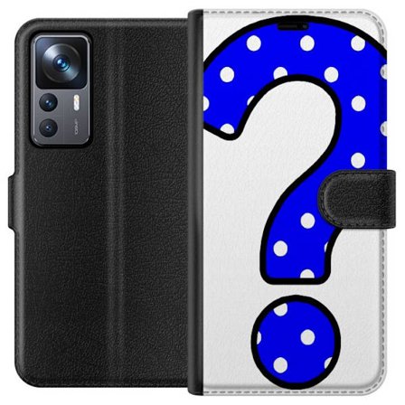 Kompatibelt Lommeboketui til Xiaomi 12T Pro Spørsmålstegn Fyndiq og CDON