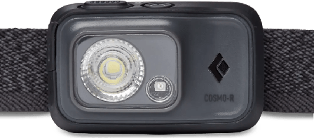 Black Diamond Cosmo 350-R Headlamp Unisex head lamps Grey OneSize