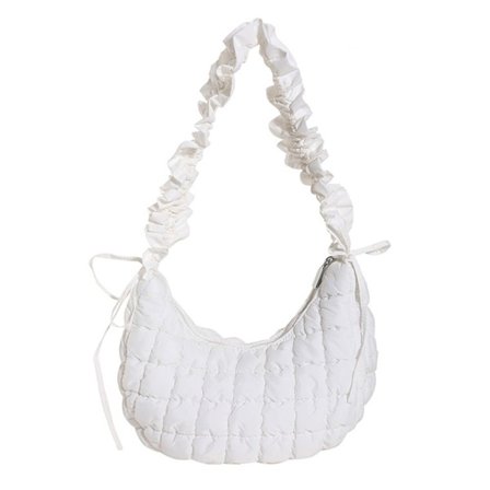 Cloud Bags Ruched käsilaukku VALKOINEN