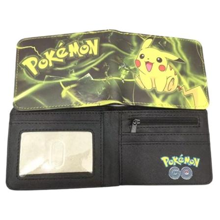 Barn Pikachu PU-nahkainen lompakko korttitaskuilla B B