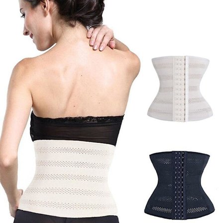 Åndbar Dame Taljetræner Body Shaper Slankning Mavebælte