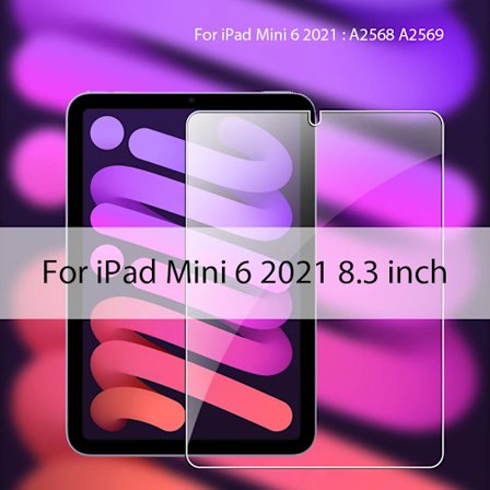 Härdat glas kompatibelt med iPad Pro 11 4:e 12.9 6:e 12 9 Air 5 4 Skärmskydd kompatibelt med iPad 10 10:e 9:e Gen Mini 6 10.2 2022 Tillbehör