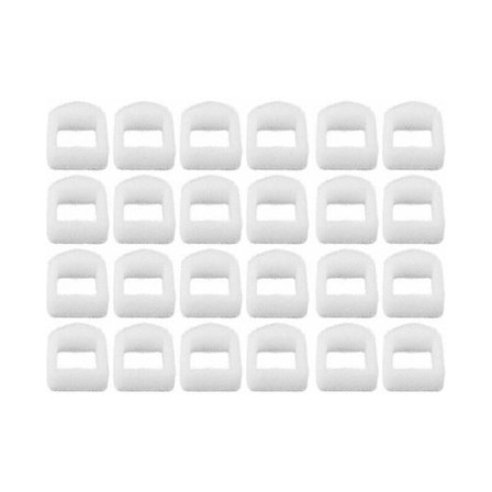 24 kpl Vaihto vaahtomuovisuodatin koirien ja kissojen juoma-automaatteihin, lemmikkieläinten juoma-automaatin vaahtomuovisuodatin yhteensopiva 