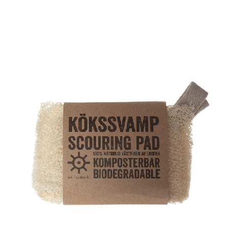 Iris hantverk Kökssvamp Loofah Disktillbehör Unisex ONESIZE
