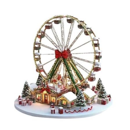 DIY tygtomtefigur, juldekoration inomhus, 18 cm, 1 st