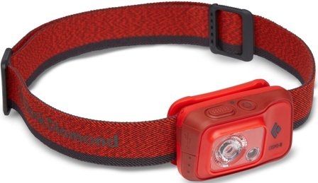 Black Diamond Cosmo 350-R Headlamp vedenkestävä otsalamppu, punainen
