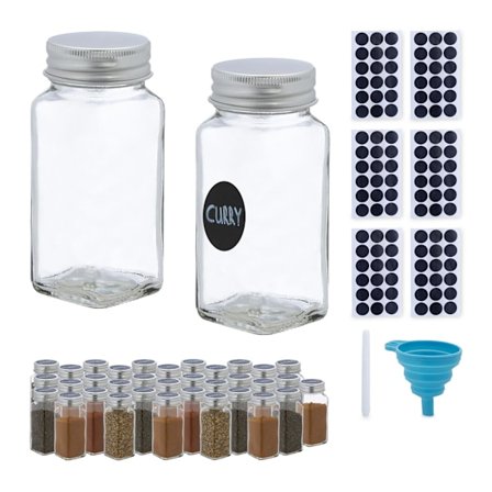 Sæt med krydderiglas med 36 stk