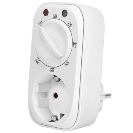 Indendørs timer med skumringssensor 16A