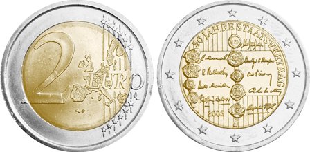 Østrig 2005 - Østrig statstraktat - 2 euro mønt