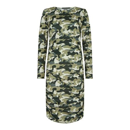 Liberté Alma Long Kjole LS Grøn, Dame, Størrelse: Xl/2Xl
