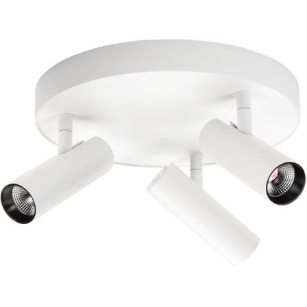 SG Armaturen Tube Micro Trio Takarmatur LED, 18W, 2000-2800K Hvit, Belysning
