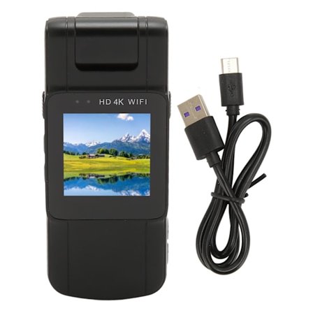 Mini WiFi -käyttöinen kannettava kamera HD APP -ohjauksella, magneettinen, langaton, takaklipsu, videotallennin lainvalvontaan
