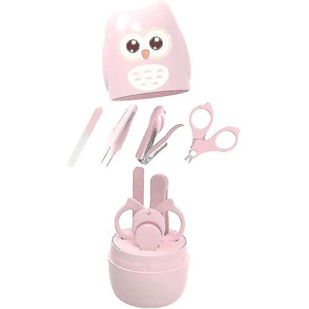 Neglepleiesett 4 i 1 med neglesaks