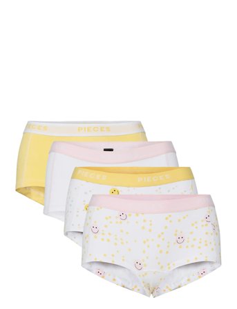 Pieces Pclogo Lady 4 Pack Bc - Multi/patterned - XS