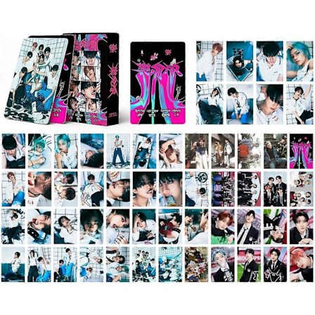 Kpop Stray Kids Fotokort 55 Pakke Stray Kids Lomo Kort Stray Kids 3RD FANMEETING PILOT FOR 5STAR Nytt Album Postkort Stray Kids Merch Fotokort S