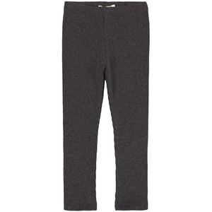 My Little Cozmo Ribbed Leggings Dark Grey - Bottoms - 10 years - Grey - Mädchen