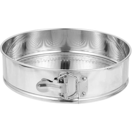 10 tommer rustfri stål springform kageform med aftagelig bund - Yvan [db]