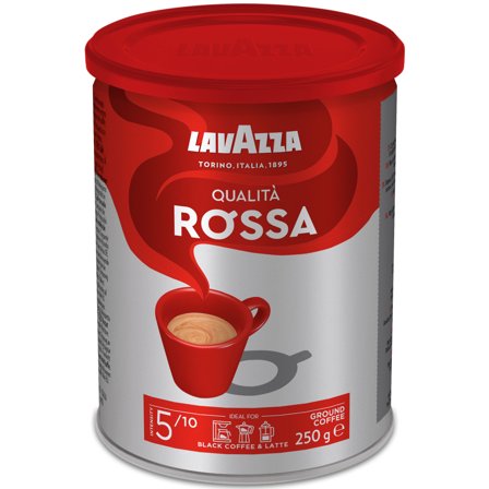 Lavazza Qualità Rossa espressomalet kaffe, 250 g | Kaffe | Bagaren och Kocken