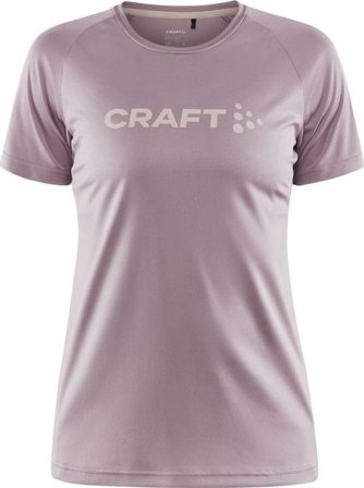 Craft Women's Core Unify Logo Tee Women Short sleeved fitness sweater Pink S
