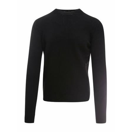 Roberto Collina, Knitwear Rf 02001 Czarny, Mężczyzna, Rozmiar: M