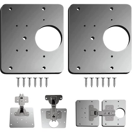 Saranan korjauslevy, 2 kpl kaapin saranan korjauskiinnikkeet, keittiö