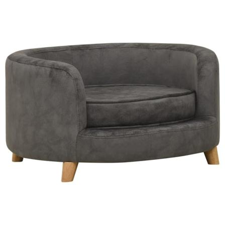 Vidaxl Hundsoffa Grå 69x69x36 Cm Plysch Grå