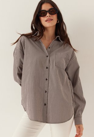 Pieces - Pcemmy Ls Loose Shirt