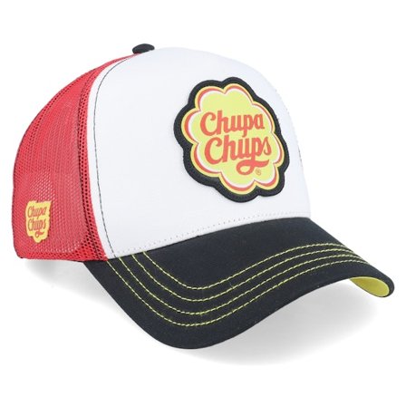 Capslab - White trucker Caps - Chupa Chups Red/White/Black Trucker @ Hatstore