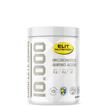 EAA Elit Nutrition Komplet aminosyrer 10000 300 tabletter - Bodyman.dk