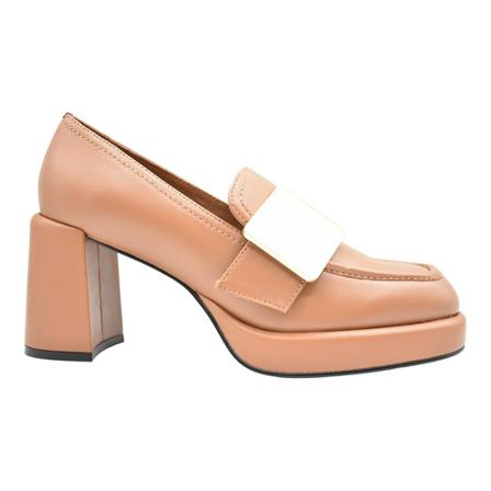 Jeannot Heeled Mules , Wit , Dames , Maat: 37 EU Pumps