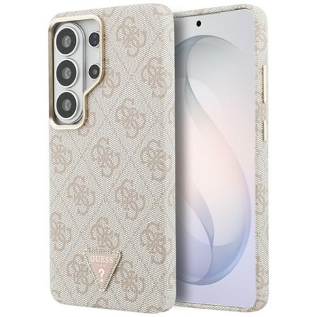 Guess Mobilskal För Galaxy S26 Ultra MagSafe 4G Triangle Logo - Rosa