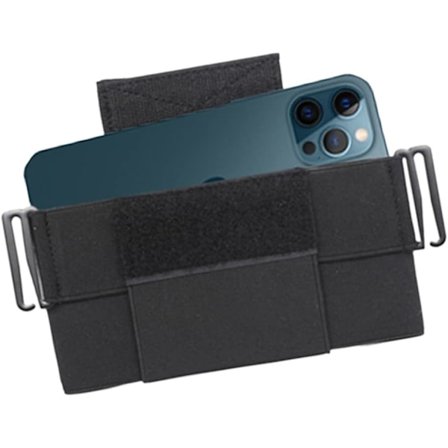 Pengebelter for reise skjult, mobiltelefon belteveske bærbar telefon beltepose mini midjepakke lomme med belte for trening fotturer klatring