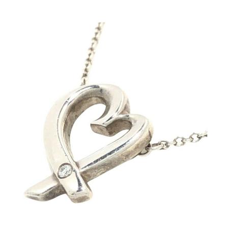 Tiffany & Co. Pre-owned Necklaces Grå, Dame Vintage Smykker, Størrelse: ONE Size