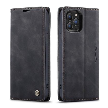 Caseme Plånboksfodral Med Kortplats För Iphone 13 Pro Svart Svart