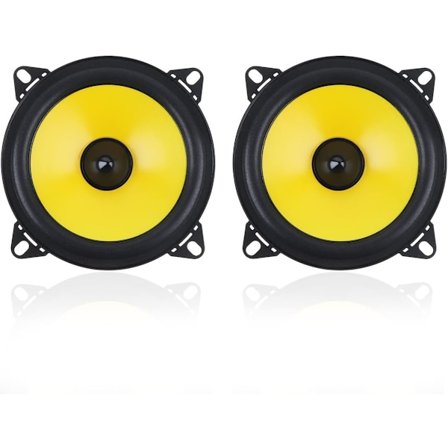 2 stk. 4 tommer 10 CM 60W 2-veis fullfrekvens bilstereo, stereohøyttaler, bilhøyttaler, bilhøyttaler