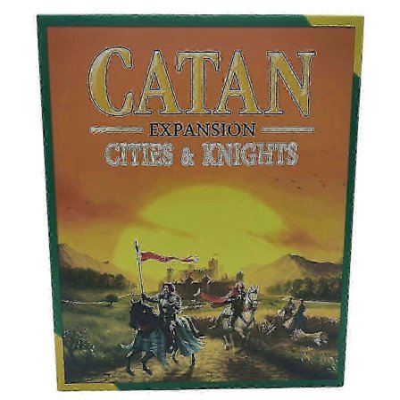 Legend of The Conquerors Scenario Expansion - Forsvar Catan mot en voldsom invasjon! Strategispill, familiespill for barn og voksne, 14+, 3-4 spillere