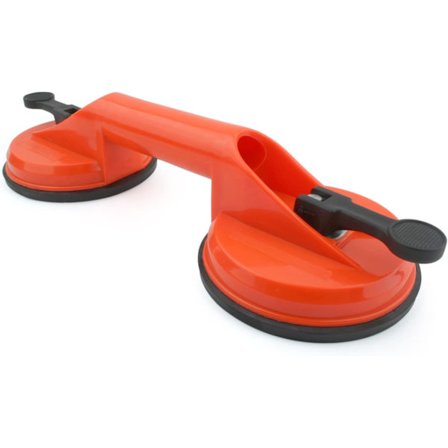 1x sugekopphåndtak, sugekoppløftekapasitet 100 kg, dobbel