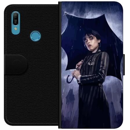 Huawei Y6 (2019) Plånboksfodral Wednesday Addams