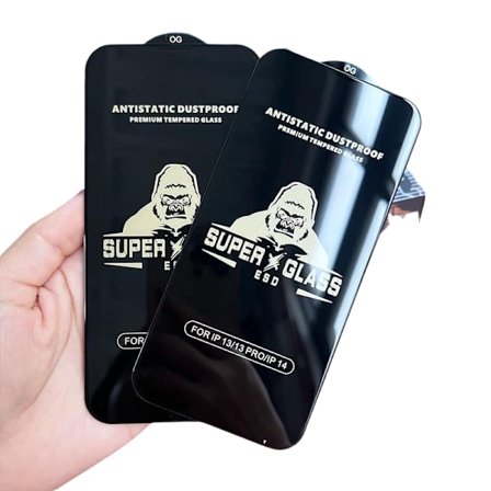 2 st heltäckande skärmskydd för iphone 15 pro