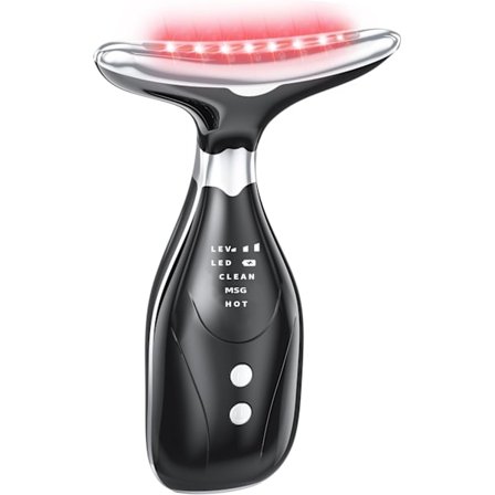 7-i-1 Ansiktsskulptør Massasjeapparat, Rødlysbehandling for ansikt, 7 Fargemoduser